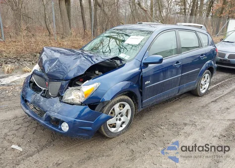 2005 Pontiac Vibe z USA, uszkodzony, nr VIN 5Y2SL63845Z430329